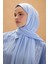 Camellia Scarfs Bambu Penye Şal - Bebe Mavisi 4