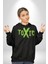 Sokak Sitili Atık Toxic Erkek Kadın Siyah Dijital Baskılı Kapüşonlu Sweatshirt Hoodie 3