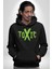 Sokak Sitili Atık Toxic Erkek Kadın Siyah Dijital Baskılı Kapüşonlu Sweatshirt Hoodie 4