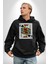 Jack Of Spades Klasik Iskambil Kartı Grafiği Erkek Kadın Siyah Dijital Baskılı Kapüşonlu Sweatshirt Hoodie 1