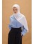 Camellia Scarfs Bambu Penye Şal - Beyaz 1