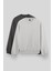 Standart Fit Basic O Yaka 2li Paket Koyu Gri-Taş Erkek Sweatshirt - 88053 1
