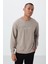 Rahat Form O Yaka 2li Paket Siyah-Camel Erkek Sweatshirt - 88020 5