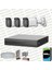 Dahua Full Hd 3 Kameralı Güvenlik Kamerası + 500GB HDD 1