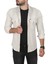 Slim Fit Dar Kesim Pamuklu Spor Gömlek Jakar Kumaş Likralı Gömlek 2500423 1
