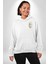 Boyanabilir Maskı Sokak Stili Erkek Kadın Beyaz Ön Sırt Baskılı Kapüşonlu Sweatshirt Hoodie 2
