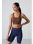 Kahverengi Sırt Detaylı Dar Kalıp U Yaka Kadın Spor Büstiyer - 97120 1