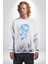 Çin Sitili Ejderha Bereket Tanrısı Erkek Kadın Unisex Dijital Baskılı Beyaz Sweatshirt 1