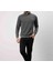 Fermuar Yaka Slim Fit Antrasit Uzun Kol 4