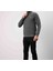 Fermuar Yaka Slim Fit Antrasit Uzun Kol 5