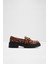Mazey Ayakkabı Düz Oxford & Loafer - Siyah 1