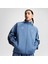 10027327.480 Retro Track Jacket Mavi Regular Fit Düz Erkek Zip Ceket 1