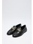 Loafer 2511 - Sarmal Toka Detaylı Siyah Kadın Loafer 1