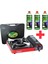 Portatif Kamp Ocağı Kırmızı CK-505 + 3 Orcamp 227 Gram Gaz Kartuşu 2