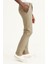 Smart 360 Comfort Knit Bej Slim Fit Chino Pantolon 5