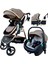 City Travel Sistem Bebek Arabası 3 In 1 Coffee Rose 1