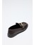 Loafer 2511 - Sarmal Toka Detaylı Acı Kahve Kadın Loafer 5