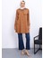 Camel Omuzları Incili Tunik 2