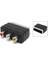 Scart - 3rca Adaptör Mini (5'li Paket) 1