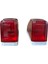 Büyük Tepe Lamba 6 LED 12V Kırmızı (Tas C2C) 2 Adet Fiyatı 2