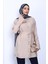 Bej Manşeti Piliseli Modal Tunik 1