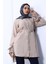 Bej Manşeti Piliseli Modal Tunik 3