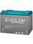 100 Amper 12 Volt Jel Akü Exelon 1