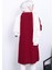 Bordo Kol Bağlamalı Tunik 4