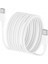 6A 100W Type-C To Type-C Hızlı Data ve Süper Şarj Kablosu 3 Metre Beyaz SX30 1