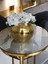 Işıltı Home Design Aynalı Cam Vazo Koyu Gold Büyük Boy 5