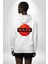 Mars Gezegen Erkek Kadın Beyaz Ön Sırt Baskılı Kapüşonlu Sweatshirt Hoodie 2