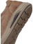 Erkek Bej Bağcıklı Nubuk Deri Sneaker 25WFD7607V3 8