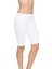 Kadın Beyaz Elit Likralı Sporcu Modal Kısa Tayt 1