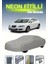 Gri [seat Leon 2005 - 2009] Uyumlu Neon Fitilli Araba Brandası, Su ve Toz Geçirmez 1