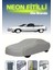 Gri [opel Kadett Cabriolet 1987 - 1993] Uyumlu Neon Fitilli Araba Brandası, Su ve Toz Geçirmez 1