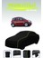 Siyah [citroen C2 Vts 2003 - 2009] Uyumlu Neon Fitilli Araba Brandası, Su ve Toz Geçirmez 1