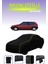Siyah [fiat Uno 3 Kapılı 1989 - 1994] Uyumlu Neon Fitilli Araba Brandası, Su ve Toz Geçirmez 1