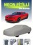 Gri [chevrolet Camaro 2009 - 2013] Uyumlu Neon Fitilli Araba Brandası, Su ve Toz Geçirmez 1