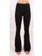 Kadın Siyah Renk Ispanyol Paça Tayt Pantolon 1