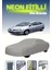 Gri [nissan Almera Tino 2000 - 2006] Uyumlu Neon Fitilli Araba Brandası, Su ve Toz Geçirmez 1