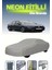 Gri [seat Leon 3 St] Uyumlu Neon Fitilli Araba Brandası, Su ve Toz Geçirmez 1