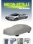 Gri [honda Civic Type-R 2008 - 2010] Uyumlu Neon Fitilli Araba Brandası, Su ve Toz Geçirmez 1