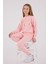 Kız Çocuk Eşofman Takımı Açık Pembe 2