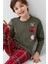 Yılbaşı Temalı Erkek Çocuk Pijama Takım 3513 3