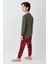 Yılbaşı Temalı Erkek Çocuk Pijama Takım 3513 4