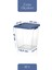 2'li Mega Organizer Box 10L - Un Bakliyat Erzak Saklama Kabı Kilit Kapaklı Deterjan Düzenleyici Kutu 4