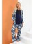 Mommysh 55714 Kadın Sabahlıklı Lohusa Pijama Takımı 2