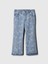 Kız Bebek Mavi Pull-On Straight Leg Jean Pantolon 4