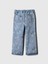 Kız Bebek Mavi Pull-On Straight Leg Jean Pantolon 6