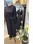 Tafta Crush Elbise 38804 Siyah 7